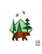 Brown bear - Vector graphics Brown bear - Vector graphics